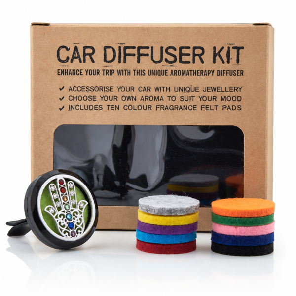 Difuzor Parfum Auto - Prindere pe Ventilație - Hamsa